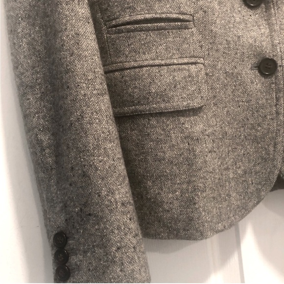 J. Crew - Schoolboy Blazer in Gray Donegal Tweed - Picture 6 of 8